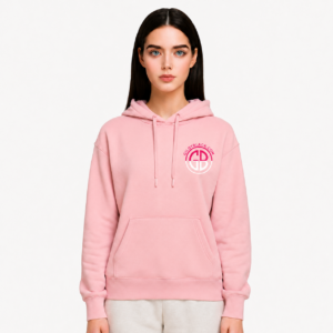 Gildy Black Pink Hoodie With Text | Official Merch