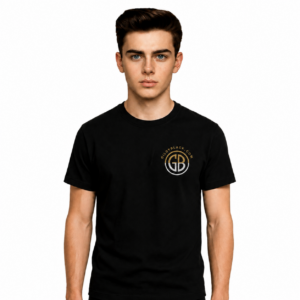 Gildy Black T-Shirt With Text | Official Merch